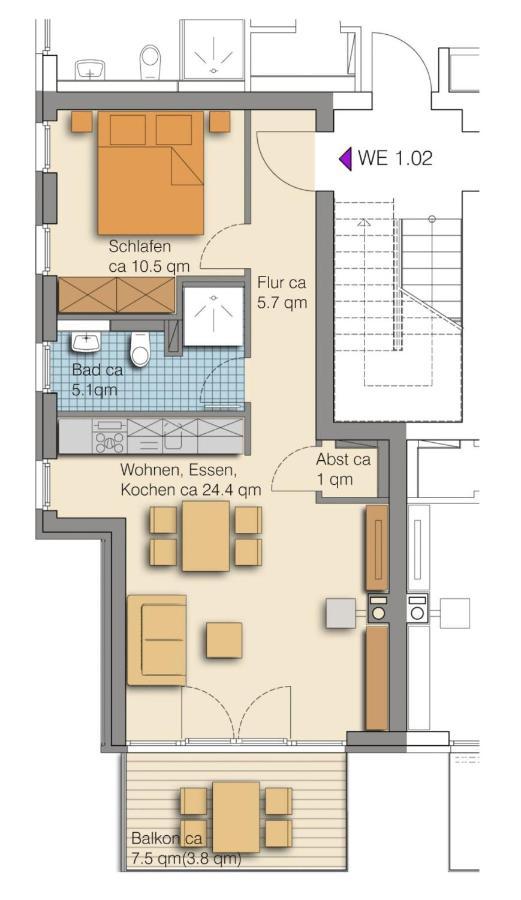 Ferienwohnung Auszeit 글로페 외부 사진
