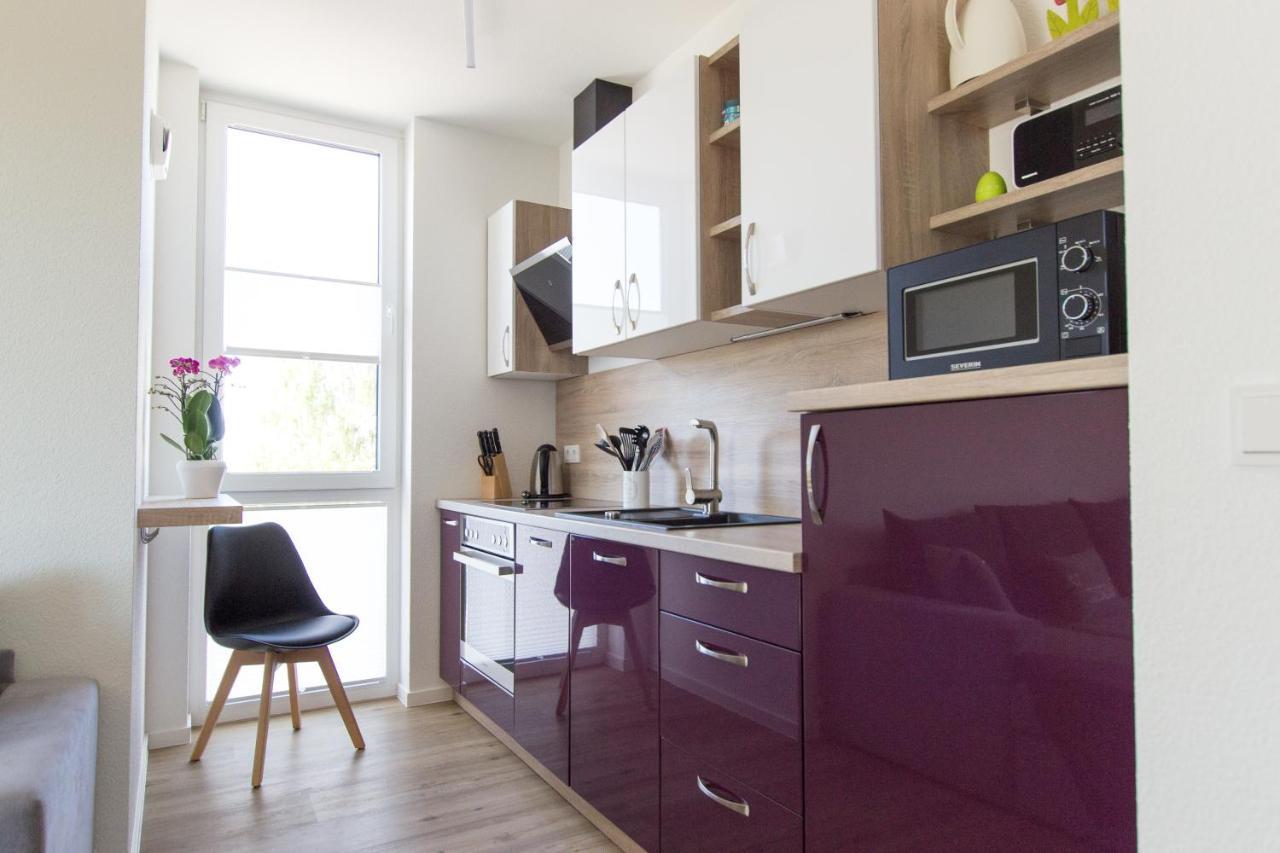 Ferienwohnung Auszeit 글로페 외부 사진