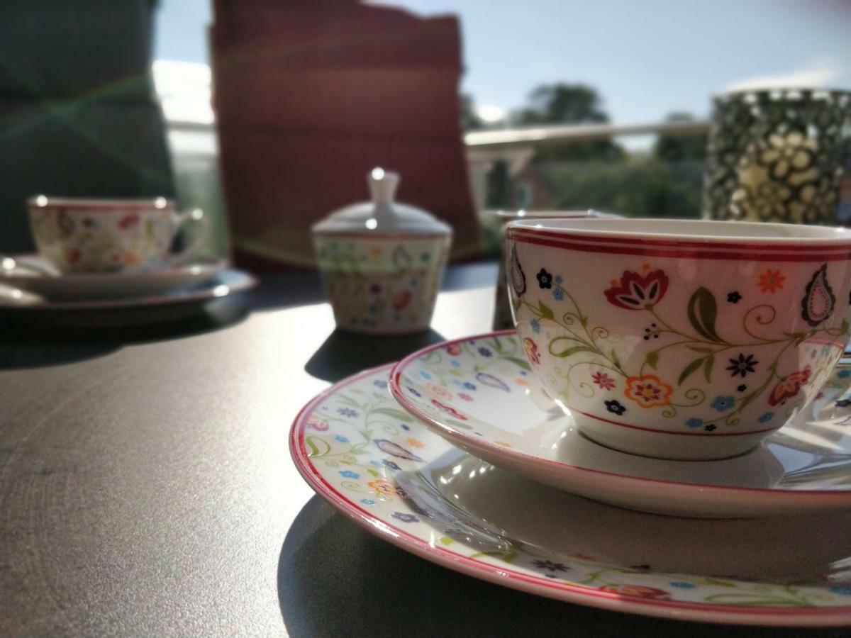 Ferienwohnung Auszeit 글로페 외부 사진